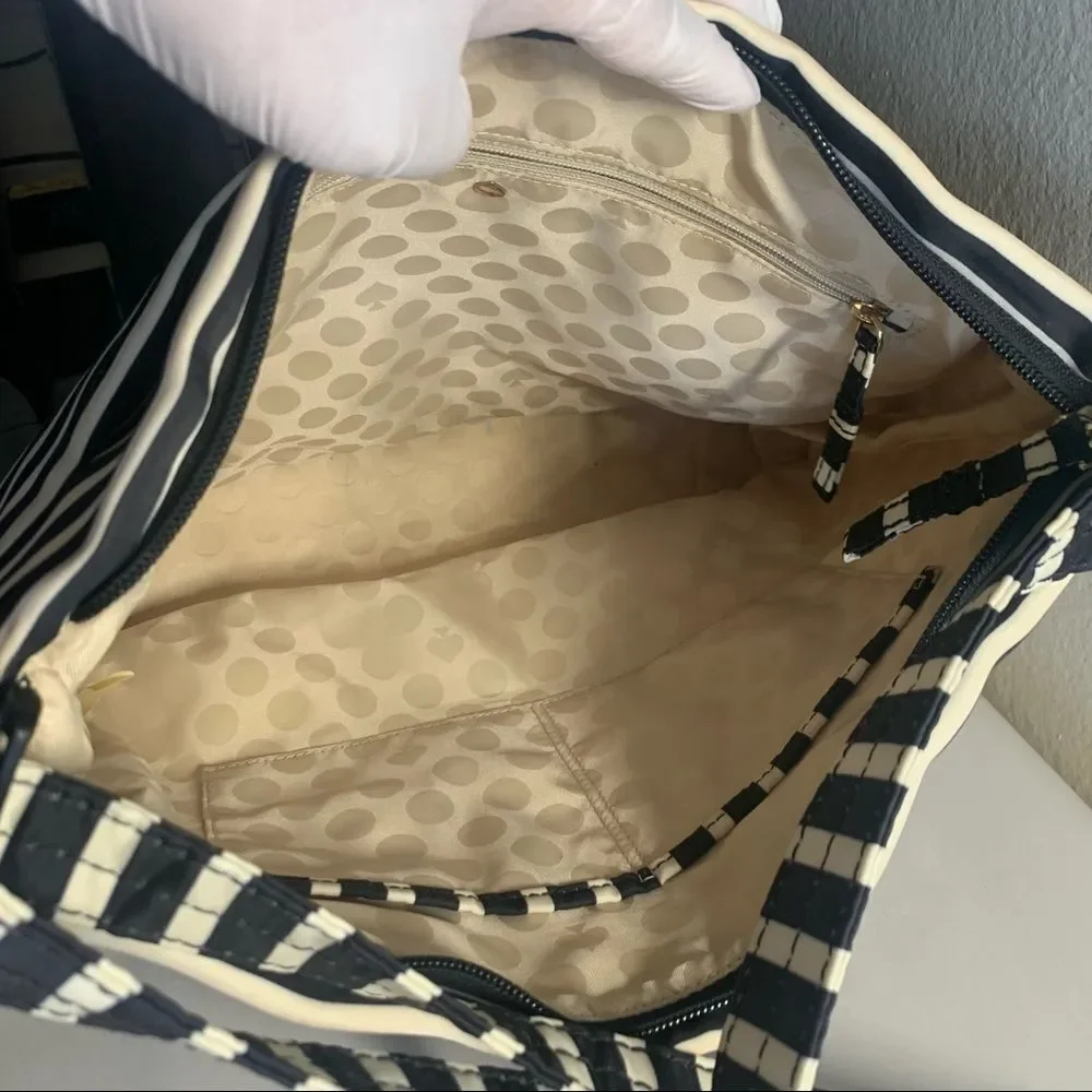 Kate Spade Cammy Crossbody Flatiron Stripes Bag
